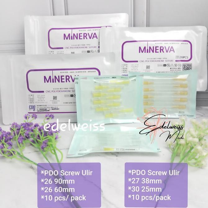 MINERVA TANAM BENANG COLLAGEN. PDO SCREW ULIR.