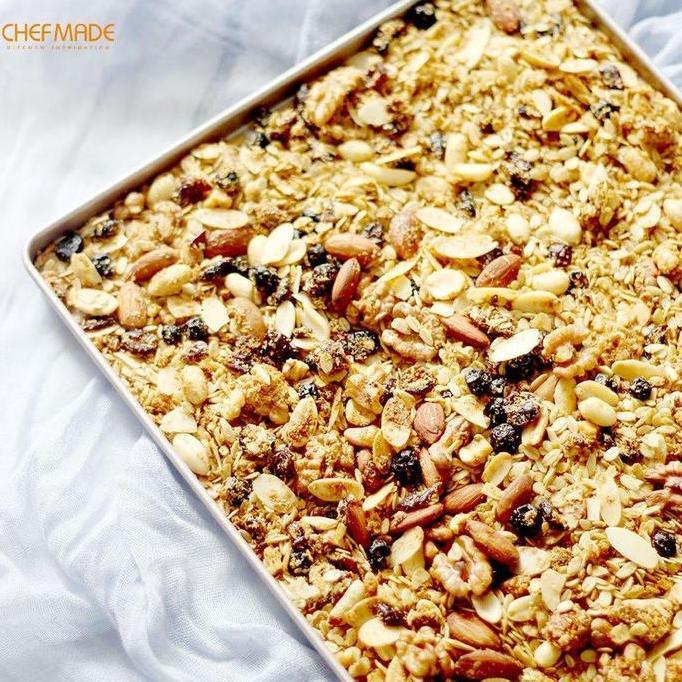 Chefmade Nougat Roll Cake Mold Rectangle Non Stick liyang anti lengket