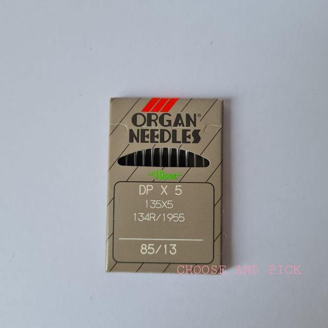 Ready Jarum lobang jahit organ asli jepang / Jarum DP ORGAN NEEDLES ORIGINAL