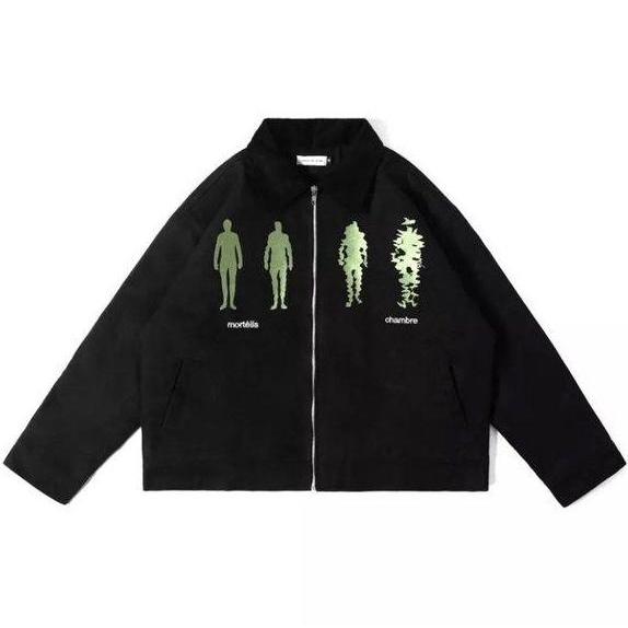 Allthebest- BOXY WORK JACKET CHAMBRE DES MORTEILS - XL