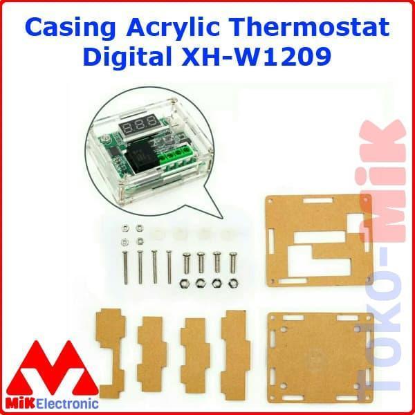 Casing box case Thermostat Digital DC 12V Temperature XH-W1209 acrylic