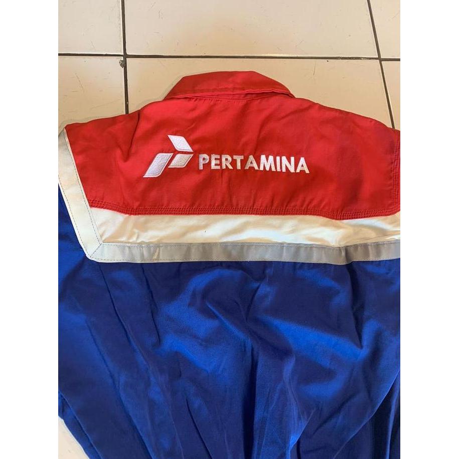 Weaack Pertamina BR-FLAME Shield Ultra Coverall Pertamina BR-Flame