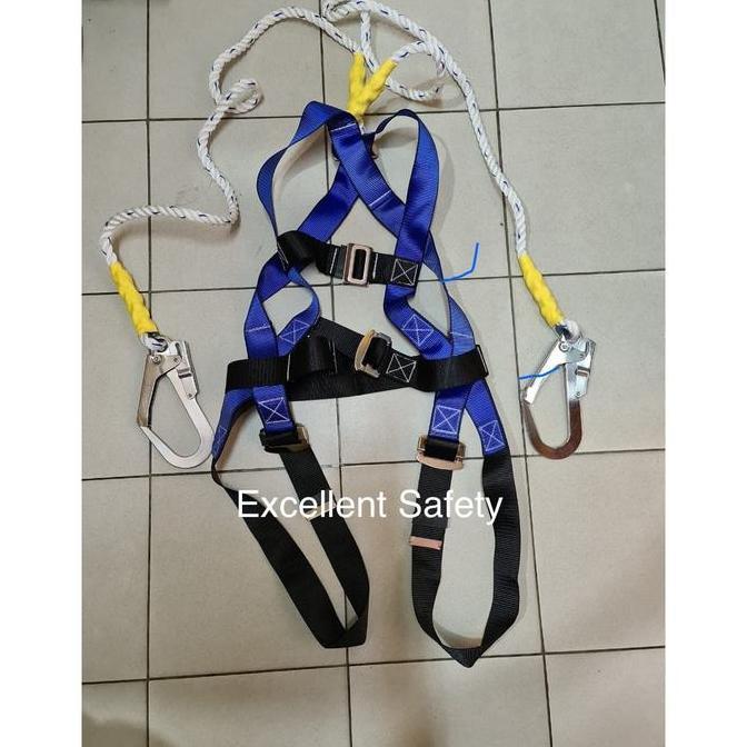Full Body Harness Double Hook Gosave Ecofit