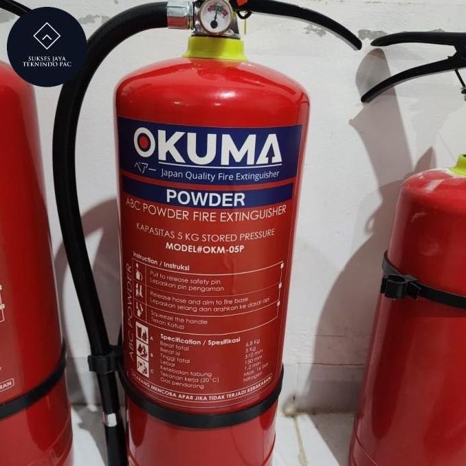 Okuma - 03P Powder 3kg Tabung Alat Pemadam Api Ringan Apar Kebakaran