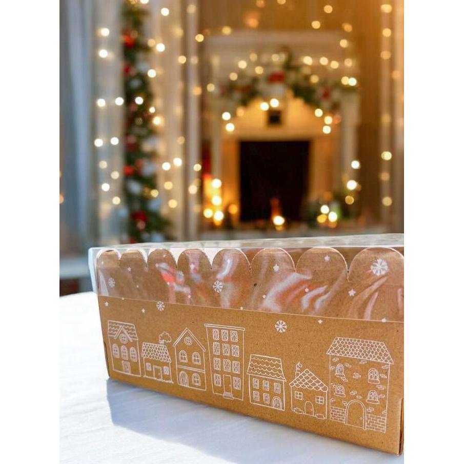 WAVY 25 NATAL - Dus Box Pudding Packaging Christmas Kotak kue Puding