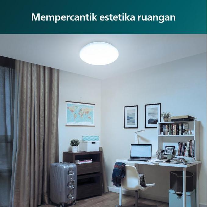 Philips Lampu Baret LED Ceiling Cl200 17W 65K Putih