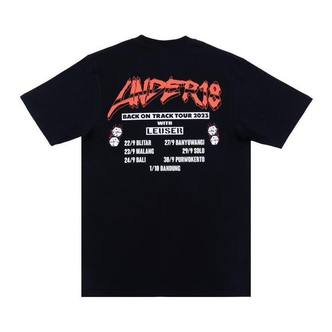 Ready Kaos tshirt UNDER 18 - bot tour 2023 - by DISASTER RECORDS