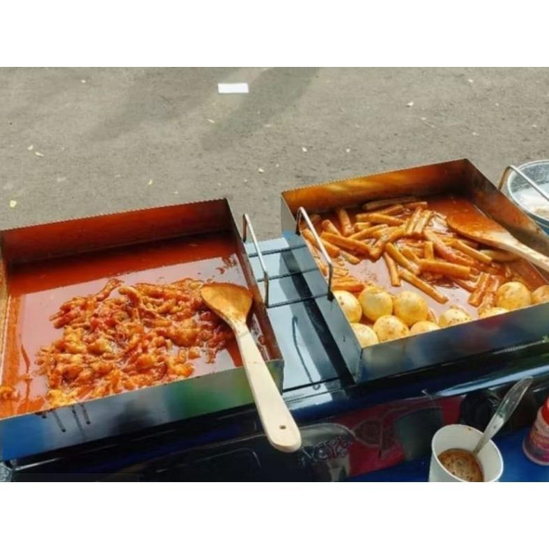 hot sale wajan donat stainless steel / wajan kotak stainless serbaguna