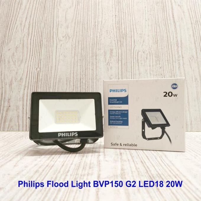 Lampu Sorot Philips BVP150 LED18 Gen2 220-240V 20W SWB ID GM Floodlight