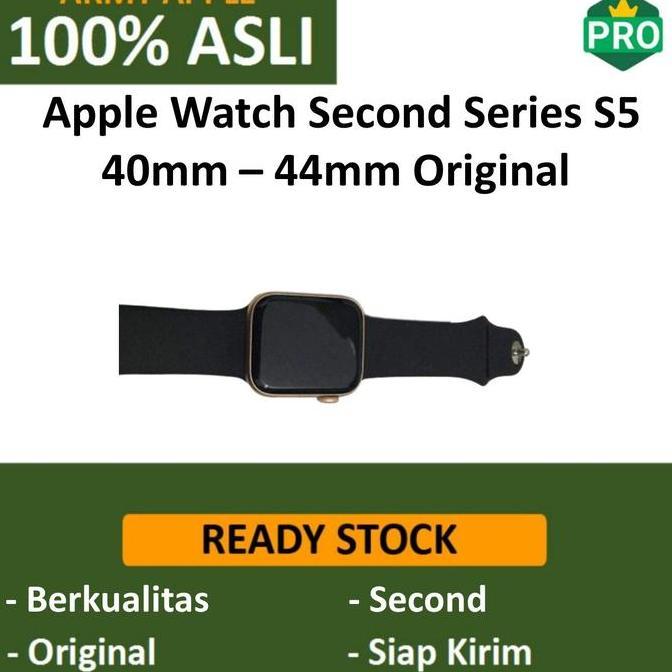 Apple Watch Series 5 40mm 44mm Fullset Second GPS iWatch Original S5 Ready