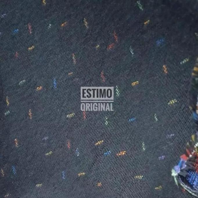 Kain Jok Mobil Recao Original Hitam motif Elegant