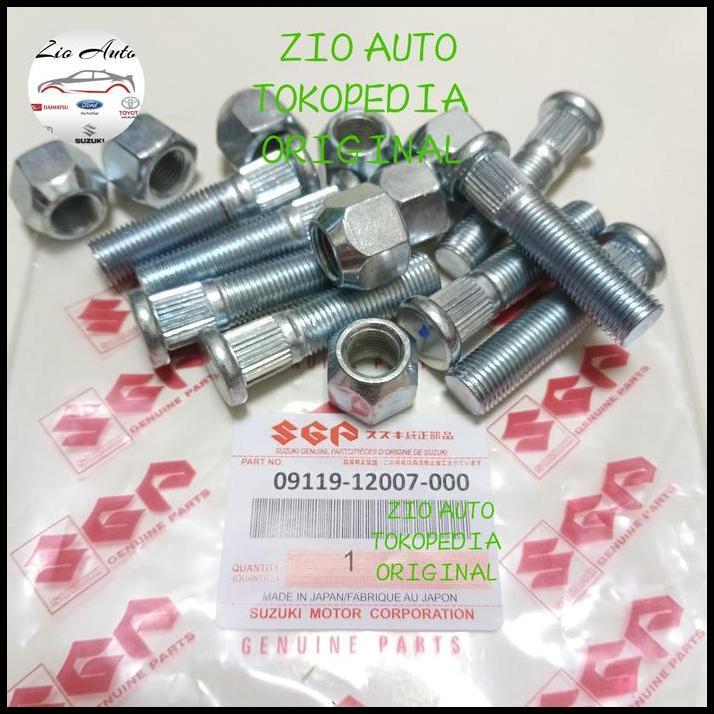 TERLARIS HUB BAUT RODA MUR LONG SUZUKI KARIMUN KOTAK / KARIMUN OLD LAMA ORIGINAL 