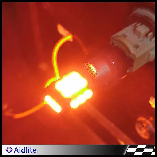 TERMURAH LAMPU LED REM STOPLAMP T20 DOUBLE 7442 AIDLITE 2321 TUSUK TANCAP 