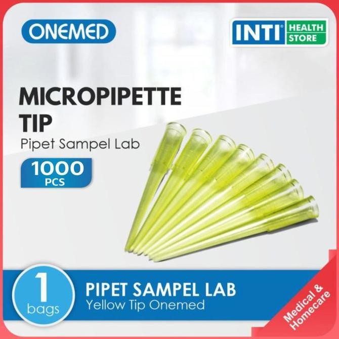 Medclean- Onemed | Yellow Tip | Yellow Tip Onemed | Pipet Sampel Lab | Pipet Lab