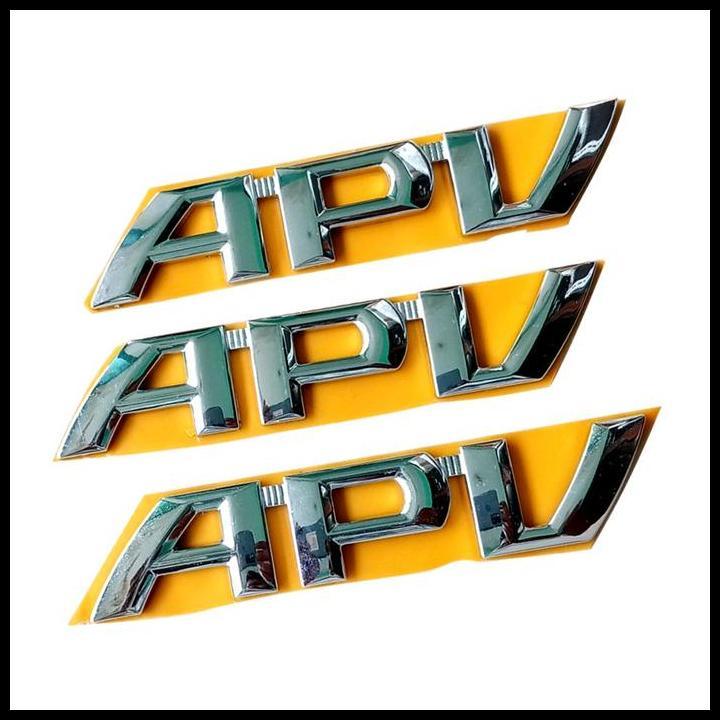 DISKON EMBLEM LOGO BAGASI APV EMBLEM TULISAN APV LOGO EMBLEM BELAKANG SUZUKI