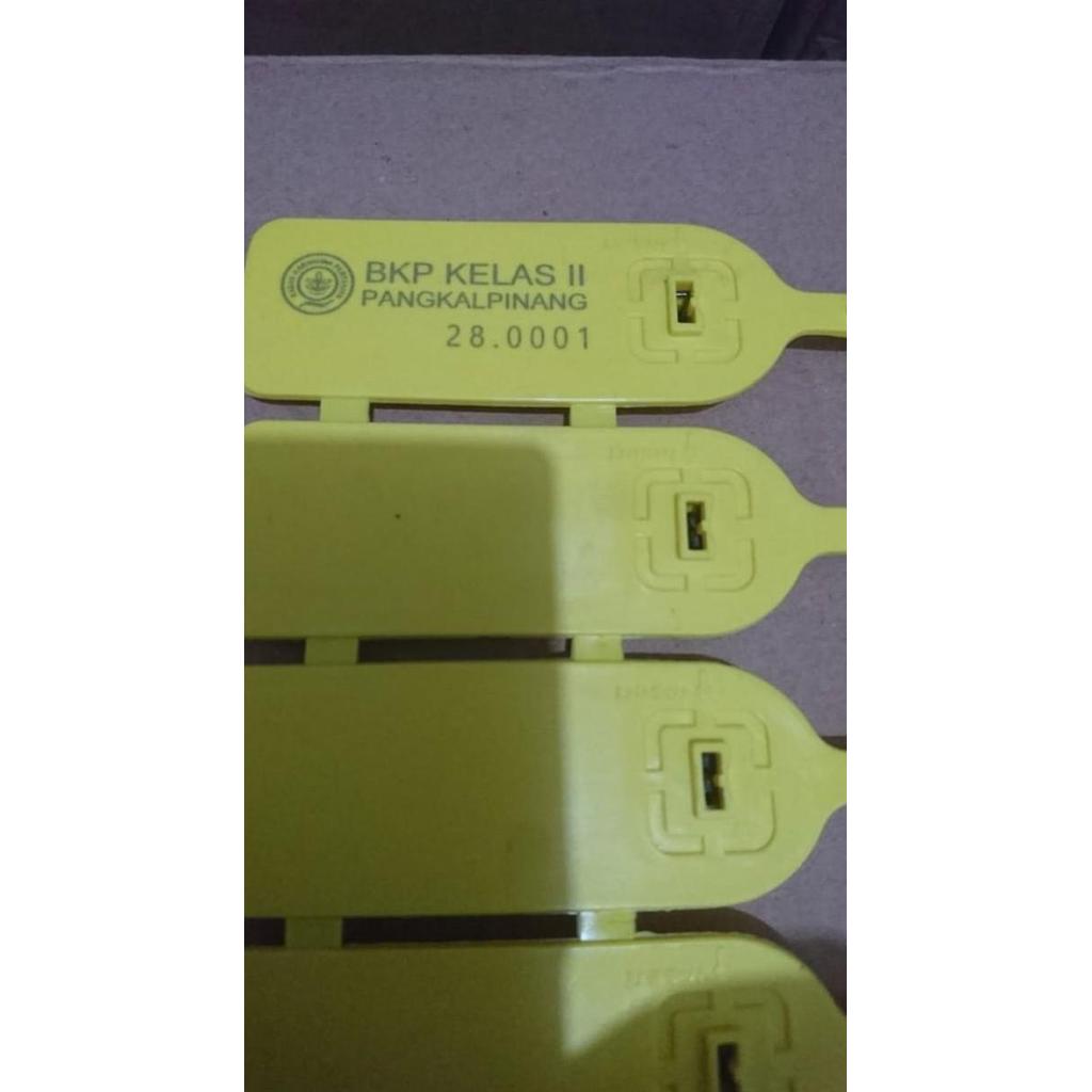 segel kontainer | segel plastik | Custom Segel Pengaman