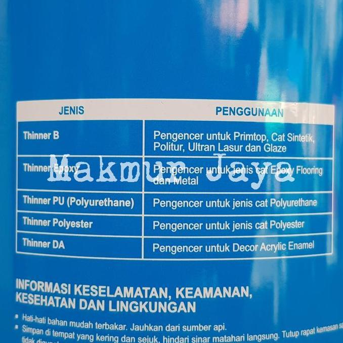 Nexwill- Thinner Pu Propan Cat Polyurethane