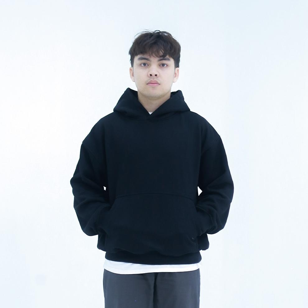 Gloomiesunday Hoodie 330GSM Boxy Fit Polos Cotton Fleece Heavyweight