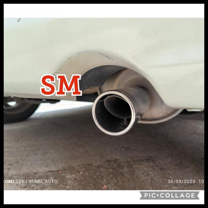 DISKON VARIASI UJUNG KNALPOT NISSAN MARCH MUFFLER CUTTER NISSAN MARCH 
