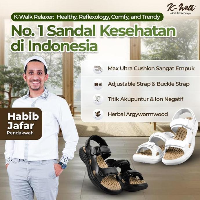 Medclean- Sandal Kesehatan & Refleksi Kozuii K-Walk Relaxer Sandal Kesehatan