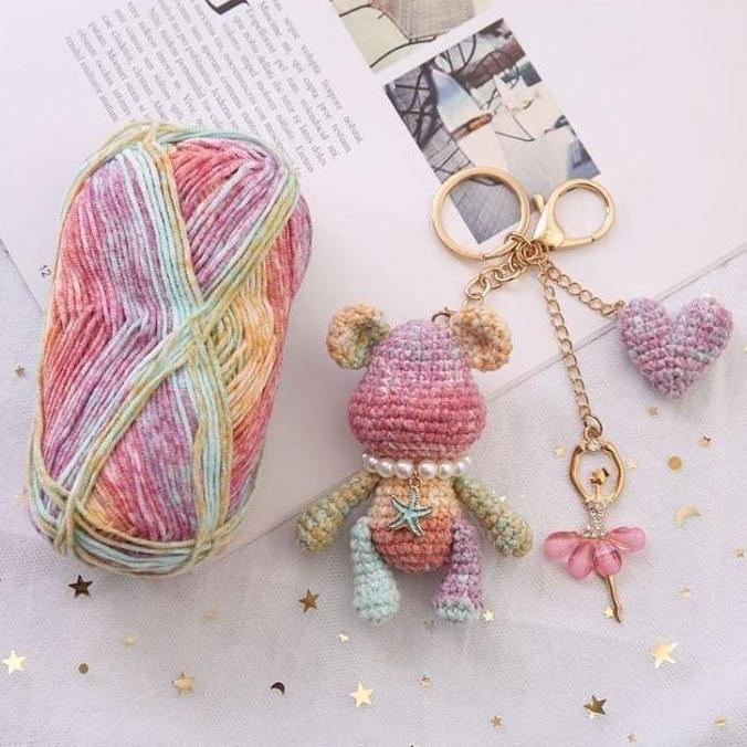 Kapanpun- Benang Rajut Milk Cotton Sembur Premium