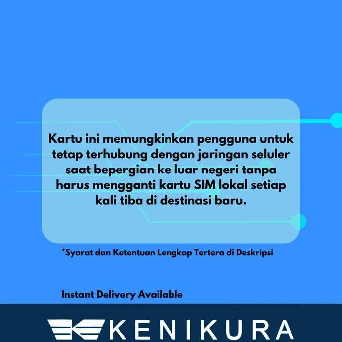 Nickboy- Simcard Singapore Malaysia Internet Paket Data Sim Card Singapura Malay Kenikura