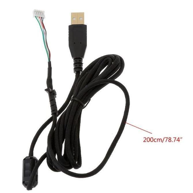Gasajaa- Kabel Mouse Usb Pengganti Logitech G102 G302 G303 G403 G Pro Wired