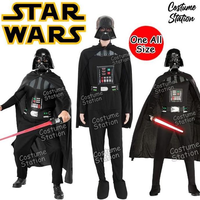 Kostum Star Wars Darth Vader / Costume Sith Lord dewasa
