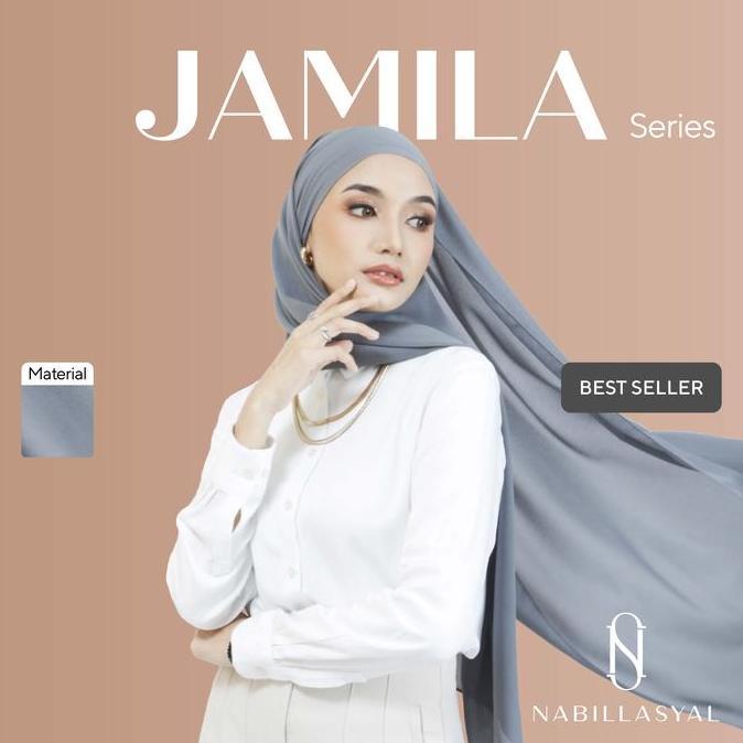 Nabillasyal | Hijab Pashmina Melayu | Pashmina Semi-Instant | Jamila Series terlaris