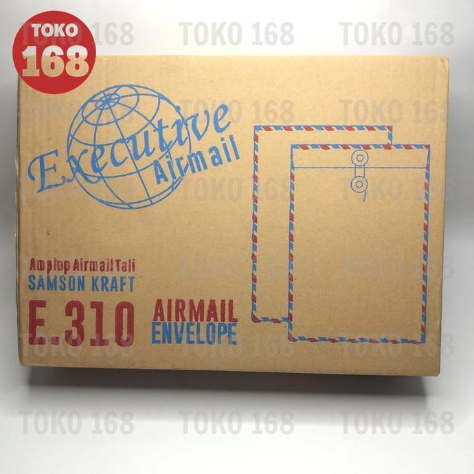 EXECUTIVE Amplop Coklat Tali Airmail/Brown Airmail Envelope 310