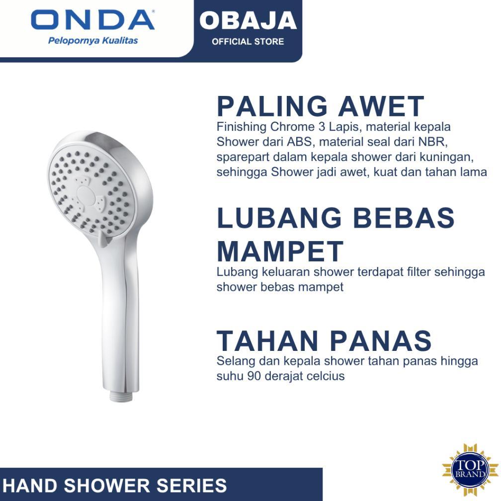 Onda Hand Shower So 230 / Hand Shower Onda / Shower Mandi So 230 Onda
