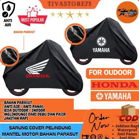 ORIGINAL SARUNG MOTOR ANTI AIR DAN PANAS / MANTEL MOTOR ANTI AIR / PELINDUNG MOTOR SAAT HUJAN DAN DA