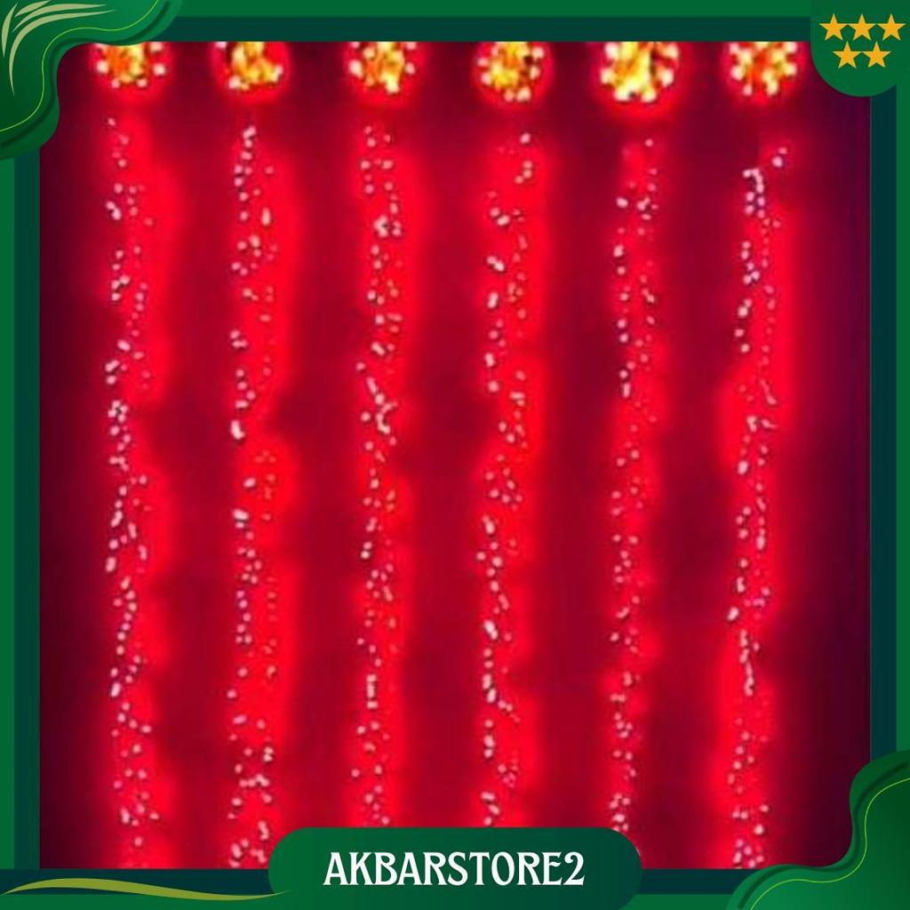 Lampu Hias Imlek Terbaru Lampu Imlek Petasan Remote Lampu Tirai Imlek Ori