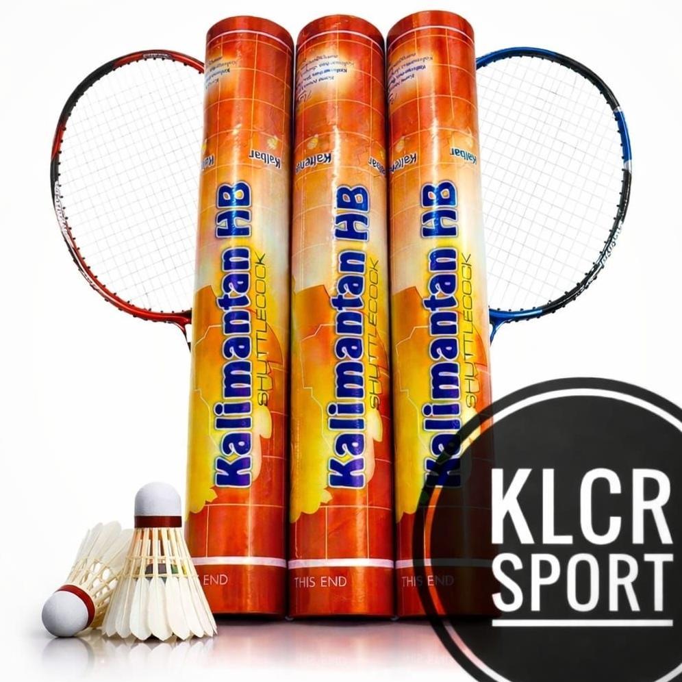 recommended suttlecock kalimantan hb ori shuttlecock badminton 1 slop isi 12 pc