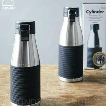 TERMURAH - Lock n Lock Cool Hot Tumbler Cylinder Botol Termos Tahan Panas Dingin