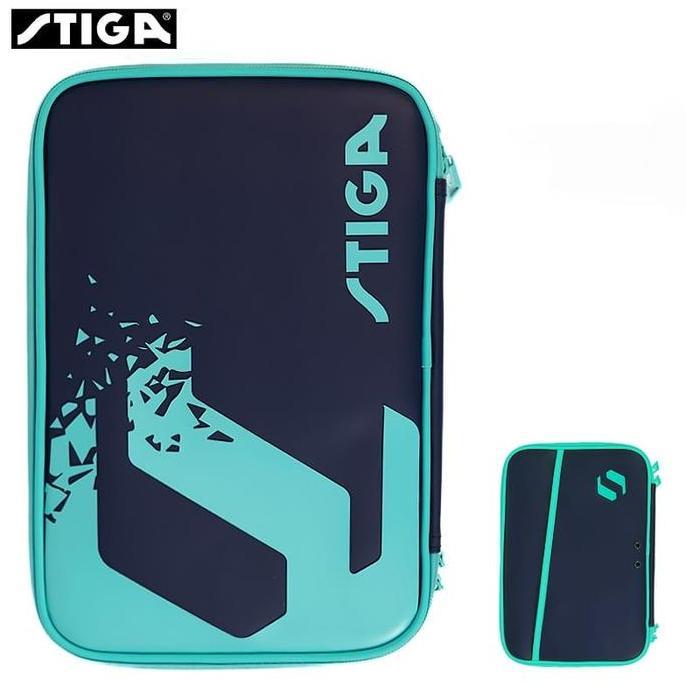 Stiga Tas Bet Pingpong Stiga Batwallet Putih Biru Hijau Biru Pink Hitam Original Logo STIGA Sports M