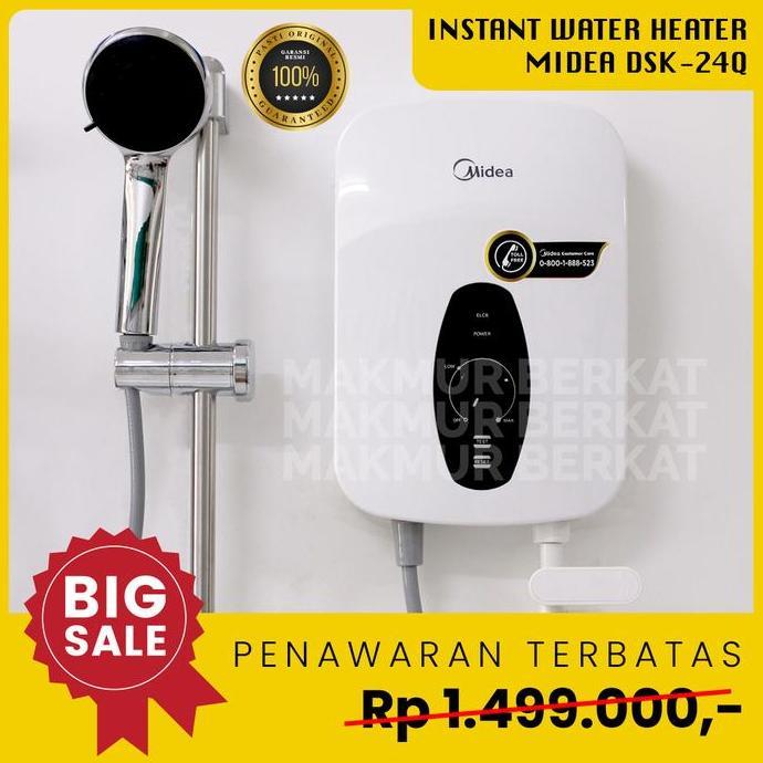Water Heater Pemanas Air Listrik MIDEA DSK 24Q