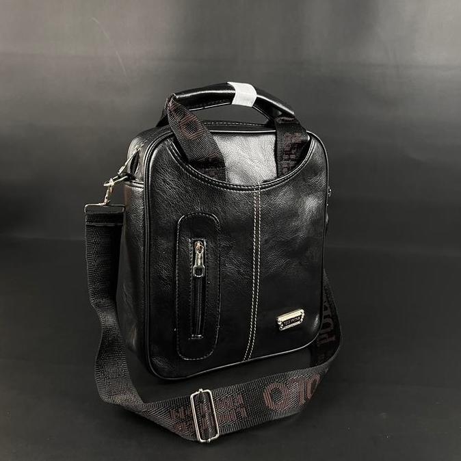 DS46 - TAS SELEMPANG PRIA TAS KULIT PU TAS TABLET 10Inch