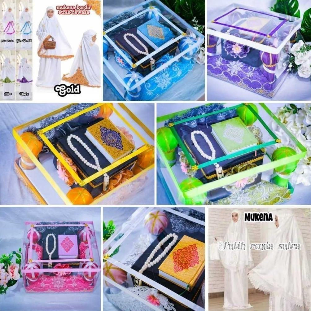 FREE ONGKIR MAHAR PERNIKAHAN SEPERANGKAT ALAT SHOLAT/ MUKENA MAHAR PERNIKAHAN PREMIUM/ MUKENA SESERA