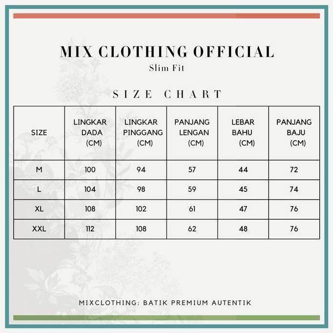 Baju Batik Pria Slimfit Kemeja Lengan Pendek Premium Kode 2021