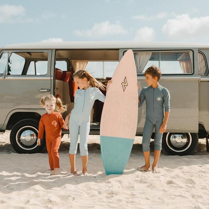 Lee Vierra Keiko Long Sleeves Diving, Baju Renang Anak