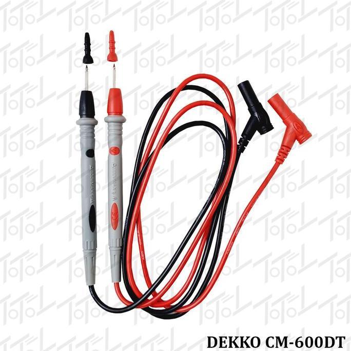 Dekko CM-600DT Dital ACDC Clamp Meter True RMS 600A ACDC Dekko CM600DT