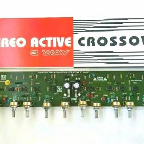 Kit Stereo Aktif Crossover 3 Way Best Seller