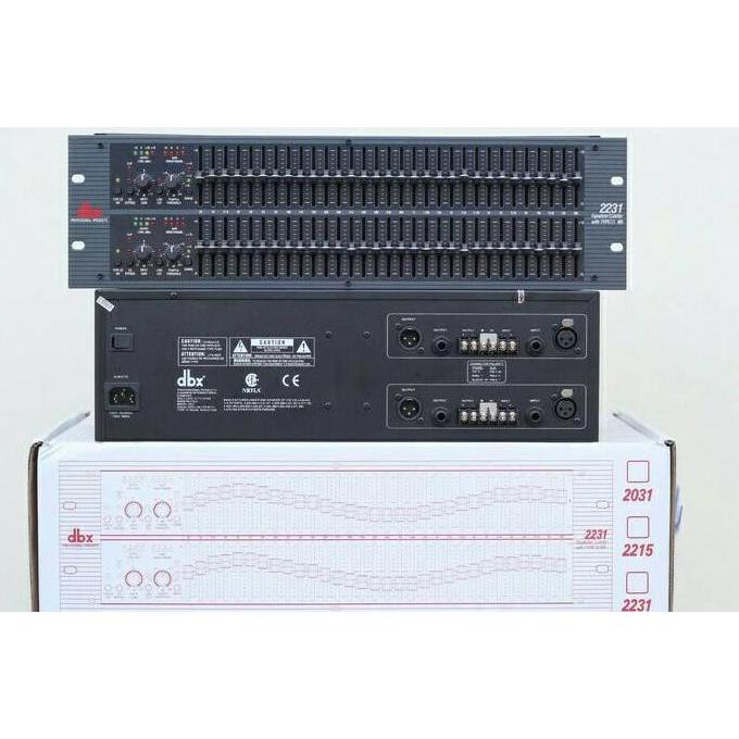 Equalizer Dbx-2231 Equalizer Dbx 2231 Ekualiser Dbx-2231 Hemat