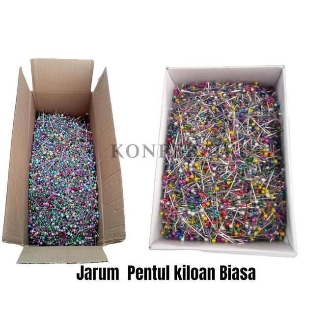 Jarum Pentul Kiloan Warna Warni 1kg