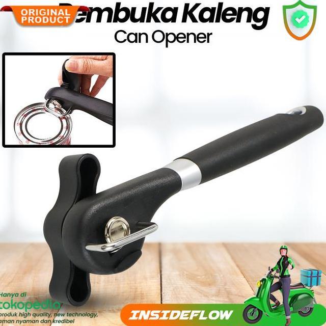 Alat Pembuka Buka Kaleng Putar Otomatis Tutup Sarden Susu Makanan Open
