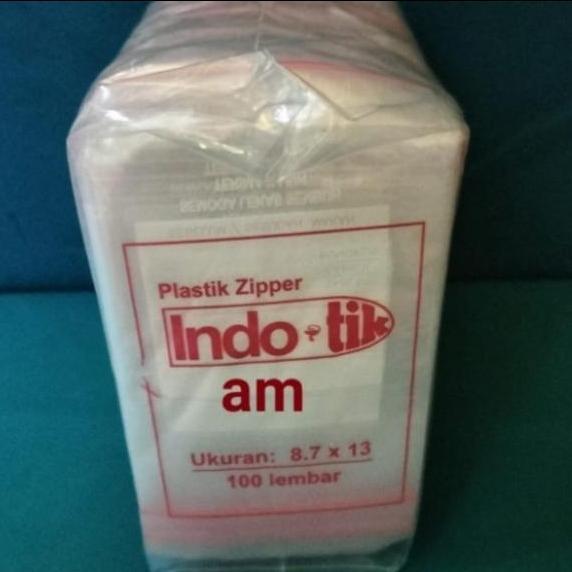 Grosir Klip Plastik 8.7X13 Indo Tik Bening/ Klip Obat/ Plastik Obat