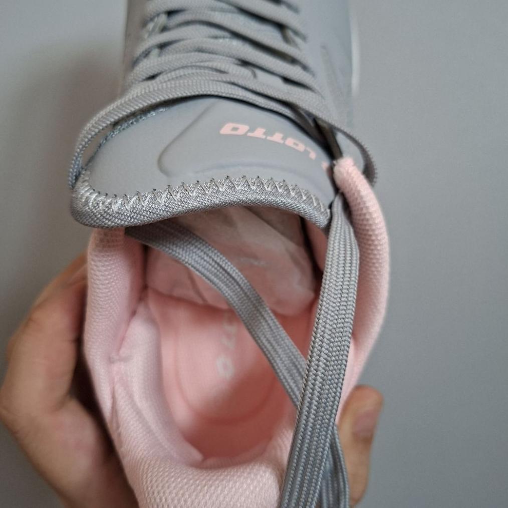 NEW PROMO Sepatu Tenis Lotto Enrico JR Grey Tennis Shoes Lotto Enrico JR Abu