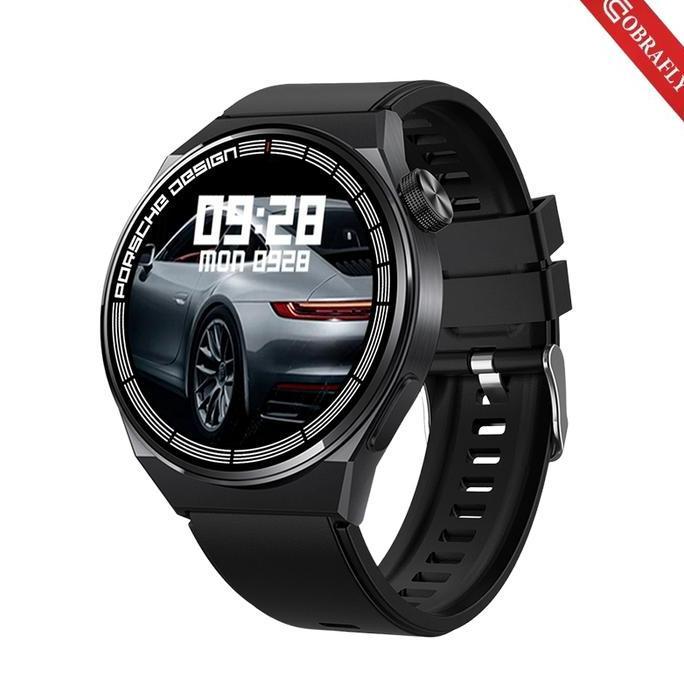 GT8 Porsche Smart Watch 1.28 inch Screen Bluetooth Call Watches Heart Rate Fitness Tracker terlaris