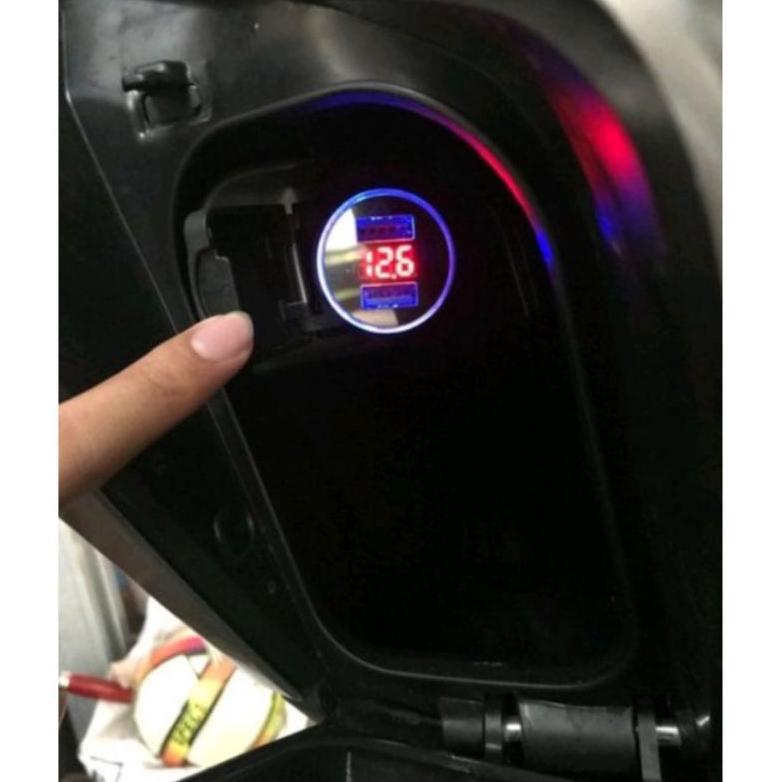 READY STOCK USB Charger HP Motor Fazzio Genio Beat Nmax Aerox PCX ADV  Lexi UNIVERSAL (COD)